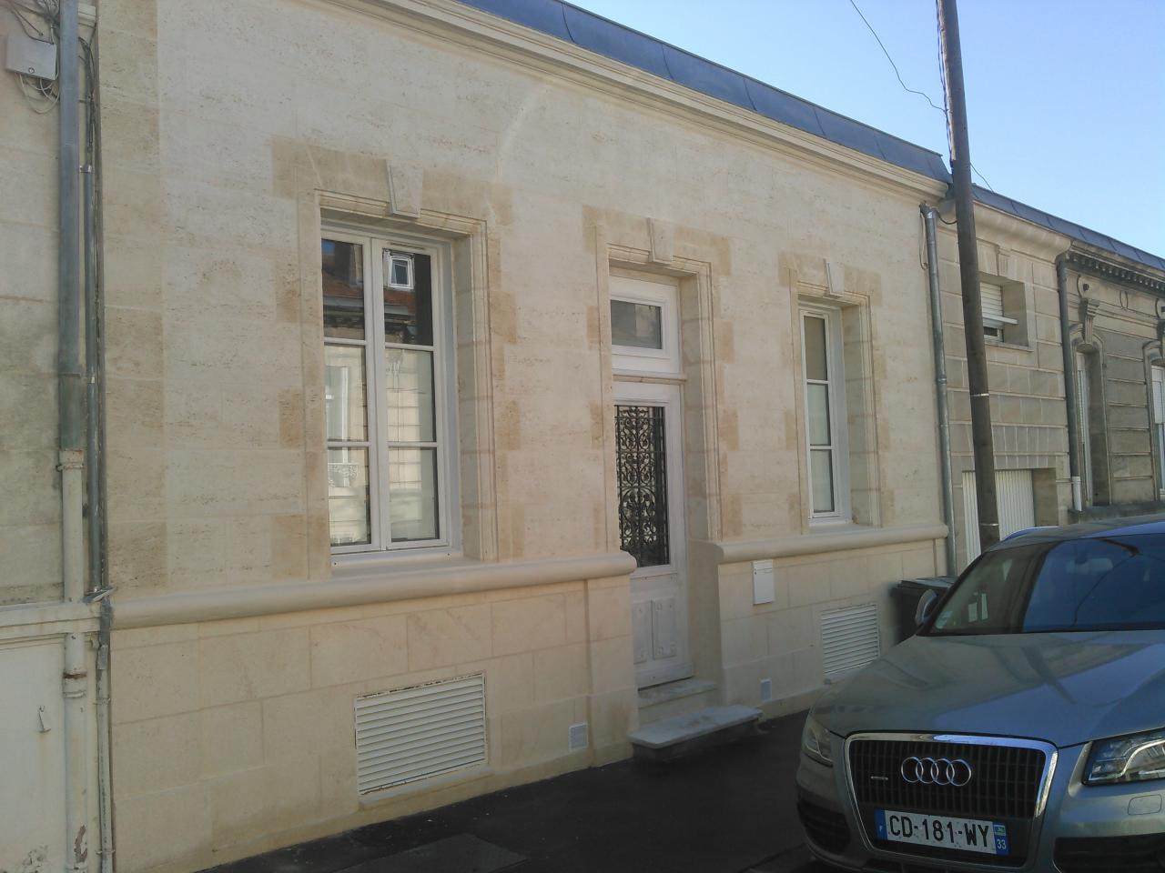 Façade Bordelaise Rue François Marceau à Bordeaux