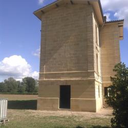 Façade gauche sur Sainte terre Bâtisse fin XIXéme siècle