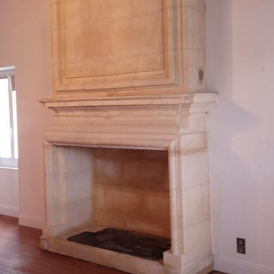 Cheminée ancienne restaurée 1